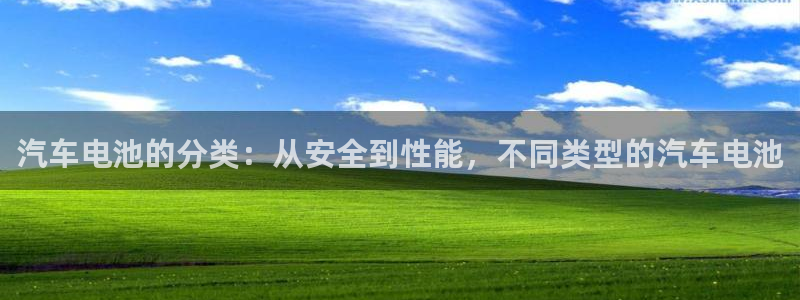 优发娱乐国际线上：汽车电池的分类：从安全到性能，不同类型的汽车电池