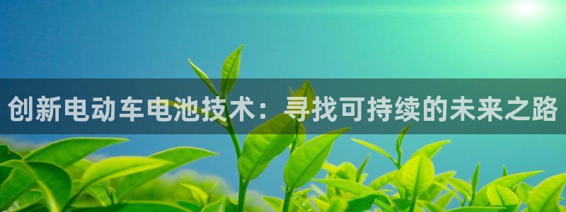 优发国际首页官网：创新电动车电池技术：寻