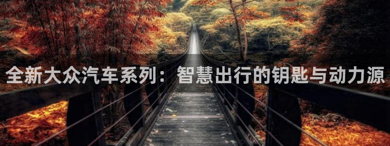 优发国际app官网下载安装：全新大众汽车系列：智慧出行的钥匙与动力源