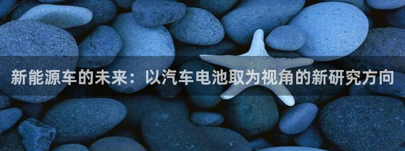 优发国际平台g80：新能源车的未来：以汽车电池取为视角的新研究方向