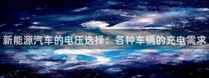 优发国际网站多少：新能源汽车的电压选择：各种车辆的充电需求